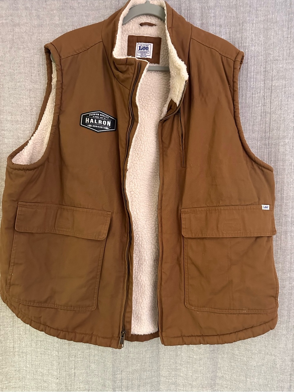 Halron Lee Brown Work Vest